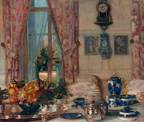La salle à manger à Offranville