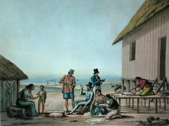 Agagna, Guam : Activités Domestiques, de 