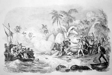 Mort du capitaine Cook, 1779 vers 1819