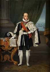 Infante Luís, duc de Porto 1838-1889, futur roi Luís I du Portugal, avant 1860