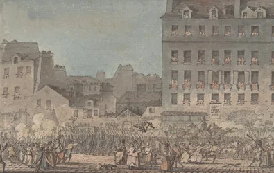 Louis XVI entrant à Paris, 6 octobre 1789
