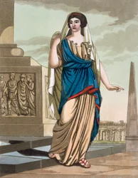 Citoyenne de la Rome Antique, pub. 1796