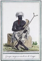 Ganga, magicien médecin du Congo
