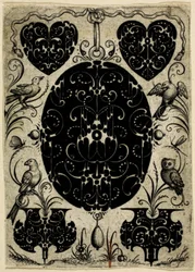 Assiette ornementale V