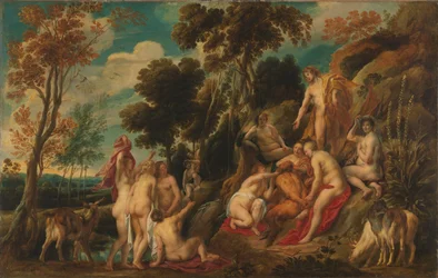 Pan puni par les nymphes