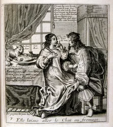 Illustration gravée du 17e siècle tirée d