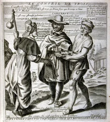 Illustration gravée du 17e siècle tirée d