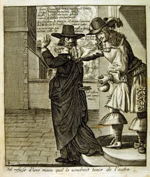 Illustration gravée du 17e siècle tirée d