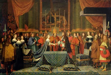 Célébration du mariage de Louis XIV et de Marie-Thérèse d