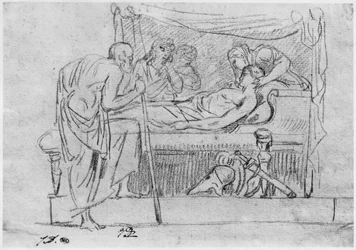La mort de Méléagre