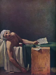 Marat assassiné, 1793, 1937.