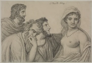 Phrynè devant les juges, vers 1816-1820