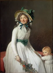 Portrait de Madame Seriziat, sœur de l