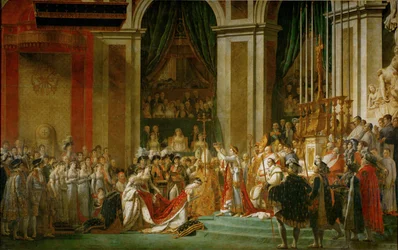 Sacre de Napoleon in Notre-Dame …