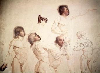 Le Serment du Jeu de Paume (détail)
