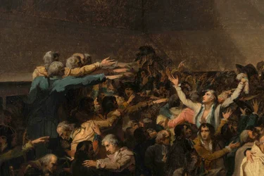 Le Serment du Jeu de Paume, 20 juin 1789 (détail)