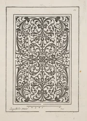 Conception pour Parterre, de Théâtre des Plans et Jardinages, pub.1652