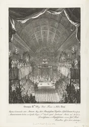 Mariage de Guillaume IV avec la princesse Anna, 1734