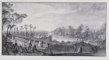 La rivière artificielle, villa de Lord Burlington à Chiswick