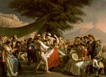 Danse folklorique à Naples