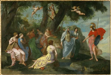 Minerve chez les Muses - Minerva and the Muses ...