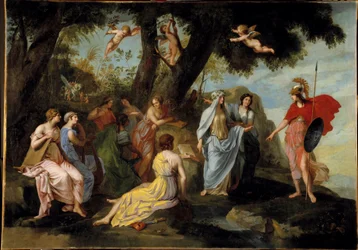 Minerve et les Muses