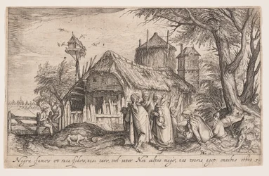 Paysage avec des Roms, extrait de Paysages