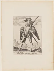 Mousquetaire, extrait de Officiers et soldats de la garde du corps de l