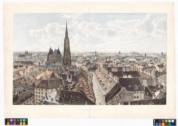 Panorama de Vienne vers l
