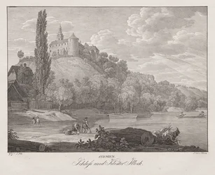Syrmie, château et monastère d