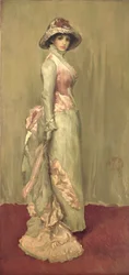 Harmonie en rose et gris : Lady Meux