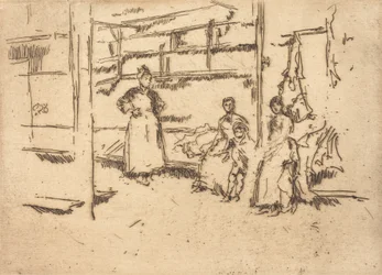Après la vente, Hounsditch, vers 1886-1888