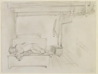 À la ferme de Maladrie, 1858