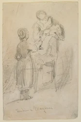 Barbier à Mayence, 1858