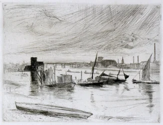 Aube à Battersea (Cadogan Pier)