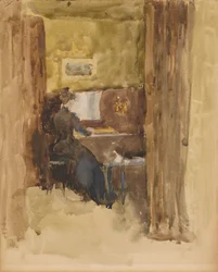 Bravura en brun, 1883-1884