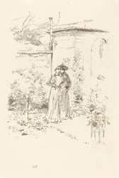 Confidences dans le jardin, 1894