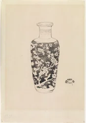 Vase cylindrique à col épais, 1876