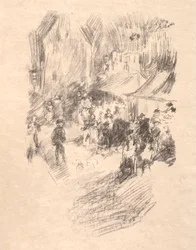 Foire, Lyme-Regis, 1895