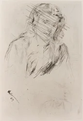 Tête penchée de Fumette, 1859