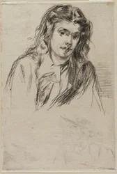 La tête penchée de Fumette, 1859