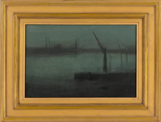 Nocturne : Bleu et Argent--Battersea Reach