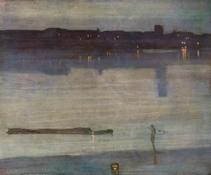 Nocturne en bleu et vert, 1870