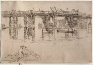 Vieux pont de Putney, 1879
