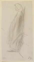 Croquis de profil d