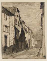 Rue à Saverne, 1858