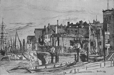 Police de la Tamise anciennement appelée Wapping Wharf, 1859, 1903