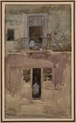 Le balcon, vers 1888