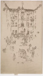 La Cour, Bruxelles, 1887