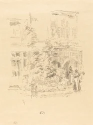 Le porche du jardin, 1894